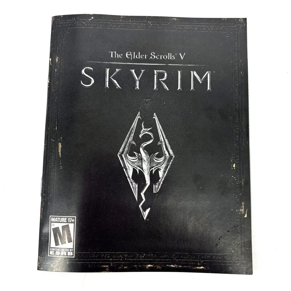 The Elder Scrolls V: Skyrim PS3 Game, Manual & Case Sony PlayStation‎ 3 2011